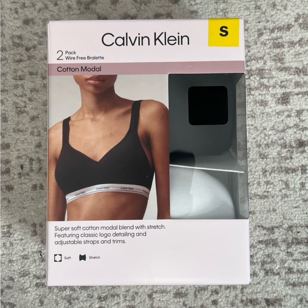 Calvin Klein Women’s Balance Wirefree Bra, 2-pack
BRAND NEW